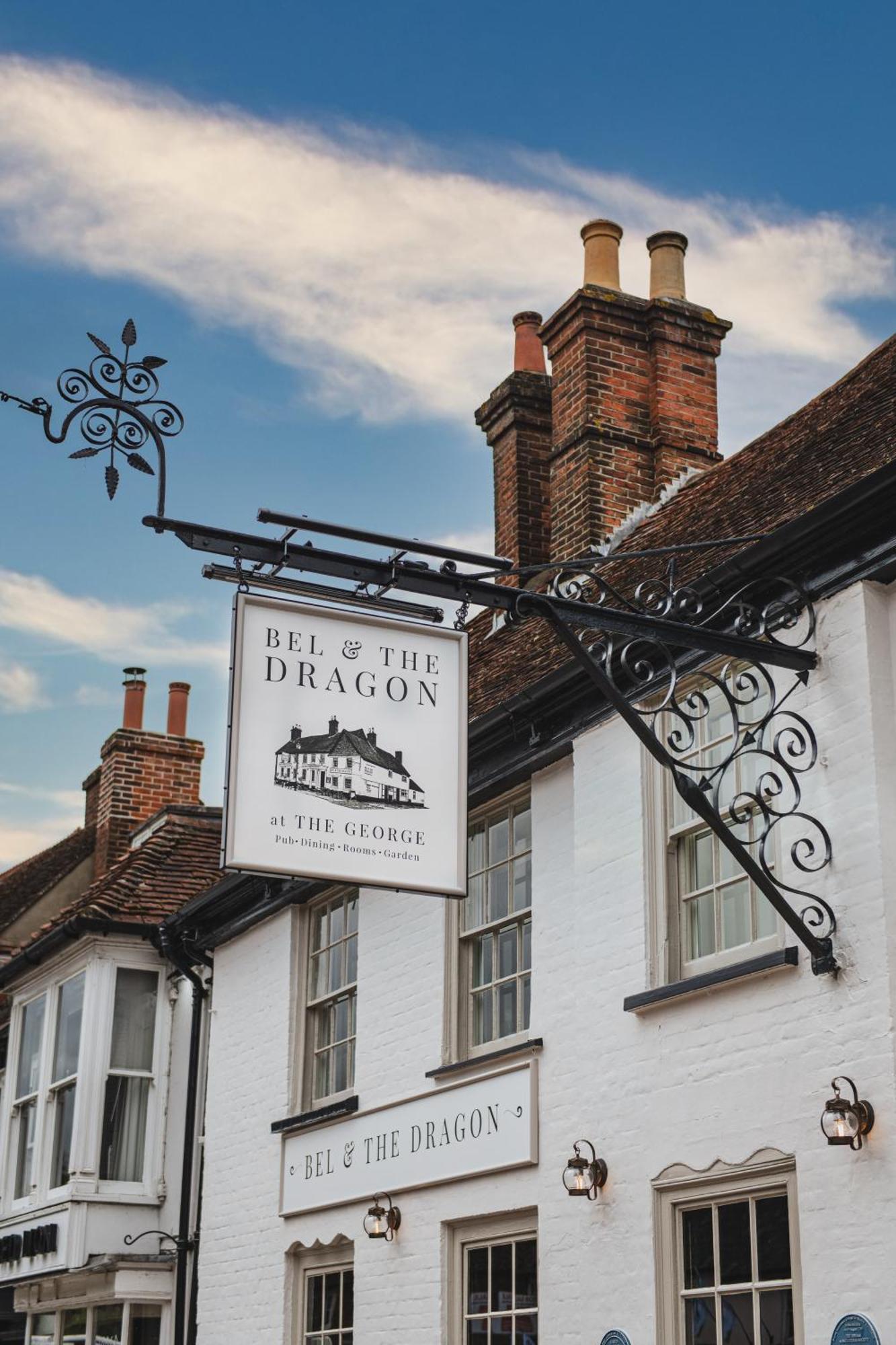 Hotel Bel And The Dragon-Odiham Esterno foto